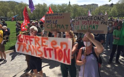 Marche pour le climat à Annecy – 9 mai 2021
