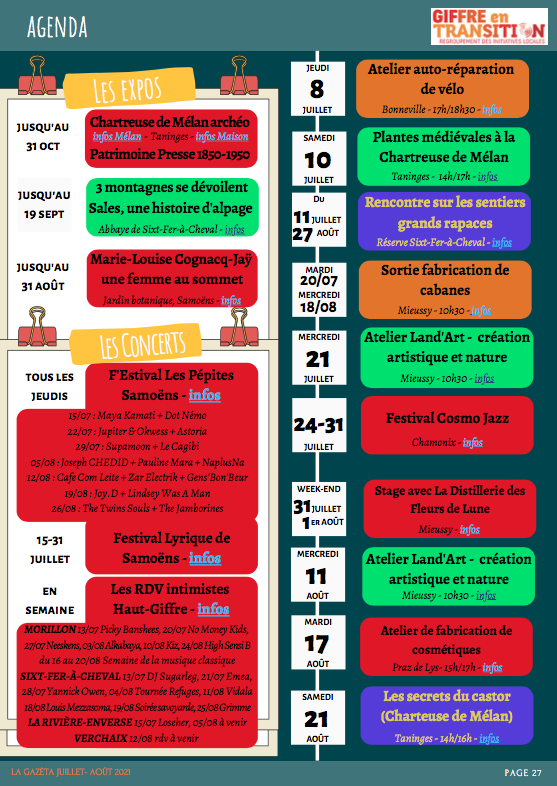 Capture Gazeta 3 - agenda