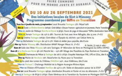 Programme de la Fête des Possibles 10-26 sept. 2021