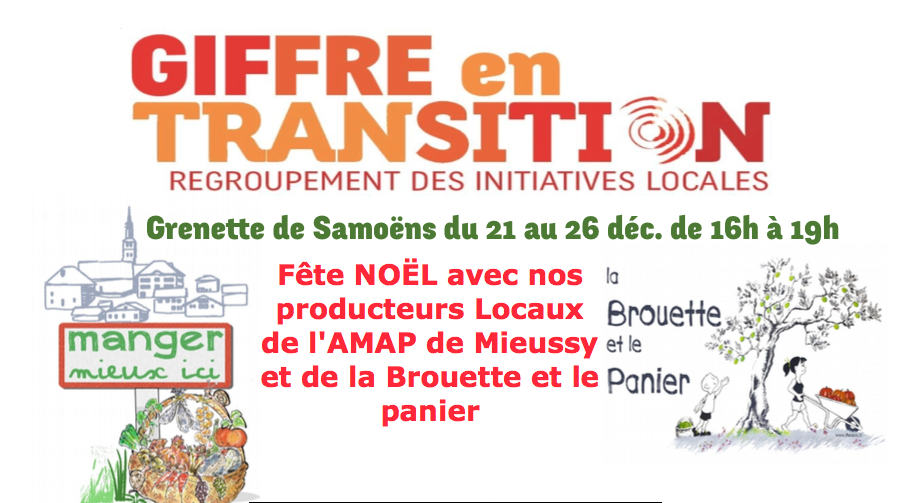 Marché de Noël Producteurs locaux