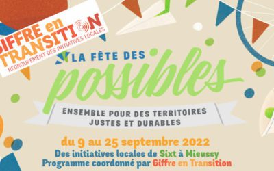 Programme de la Fête des Possibles 9-25 sept. 2022