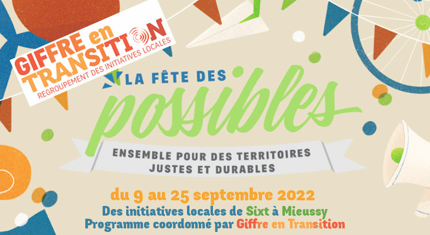 Programme de la Fête des Possibles 9-25 sept. 2022